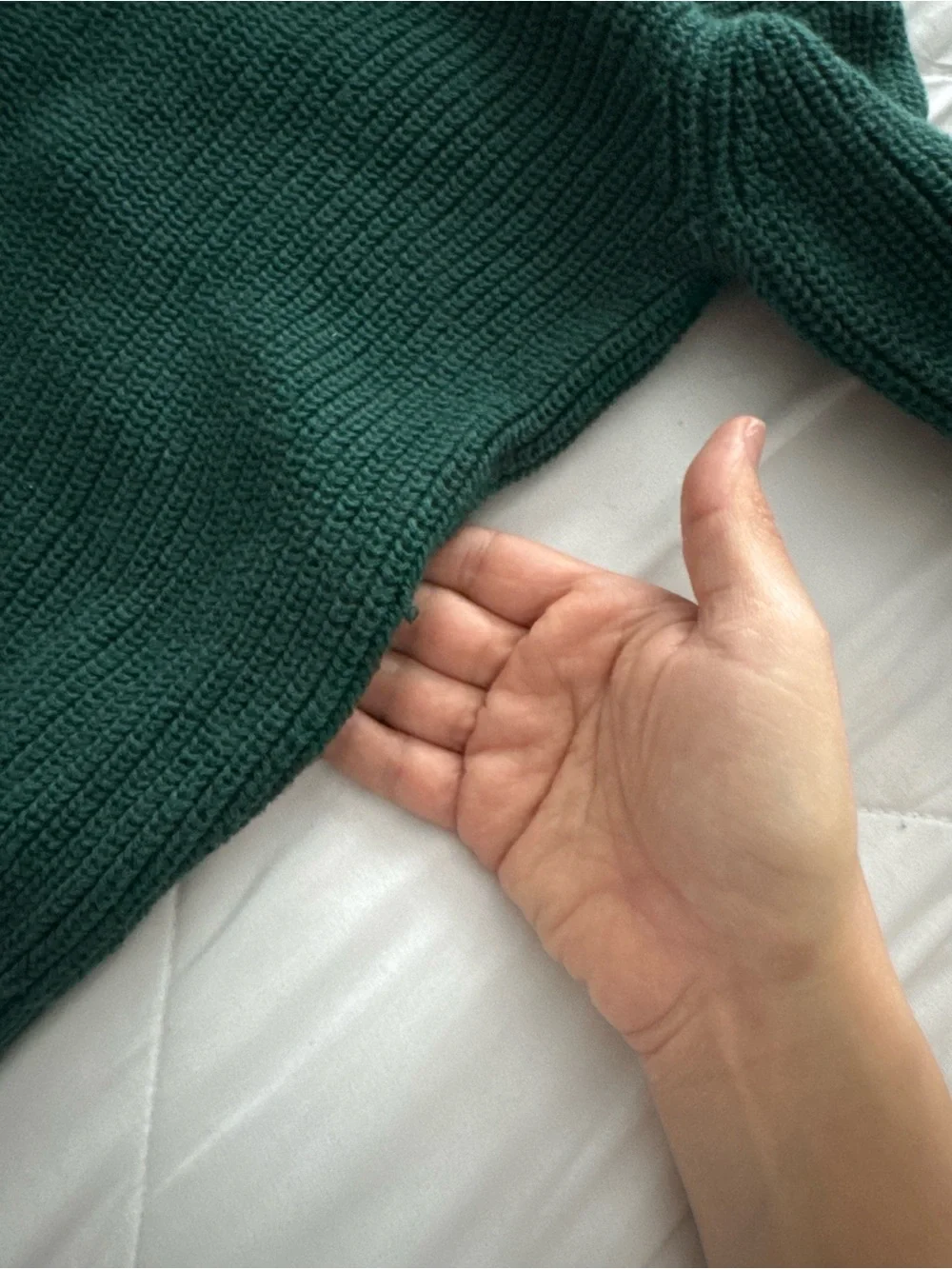 The Children's Place Emerald Half-Zip Sweater
